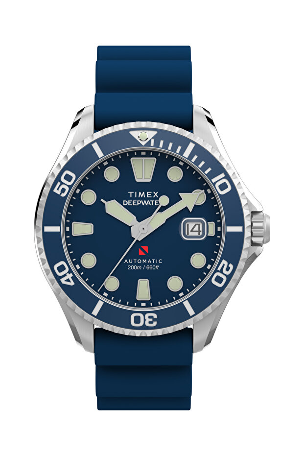 Deepwater Meridian 200 Automatic 44mm HNBR Rubber Strap Watch