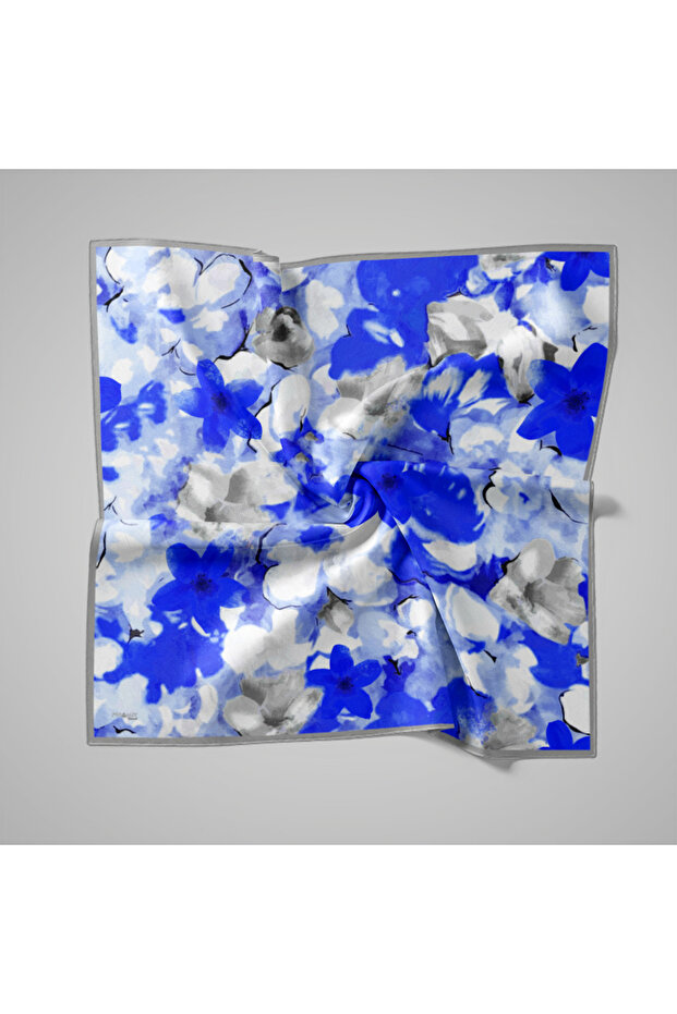 Natural Patterned Scarf - 1