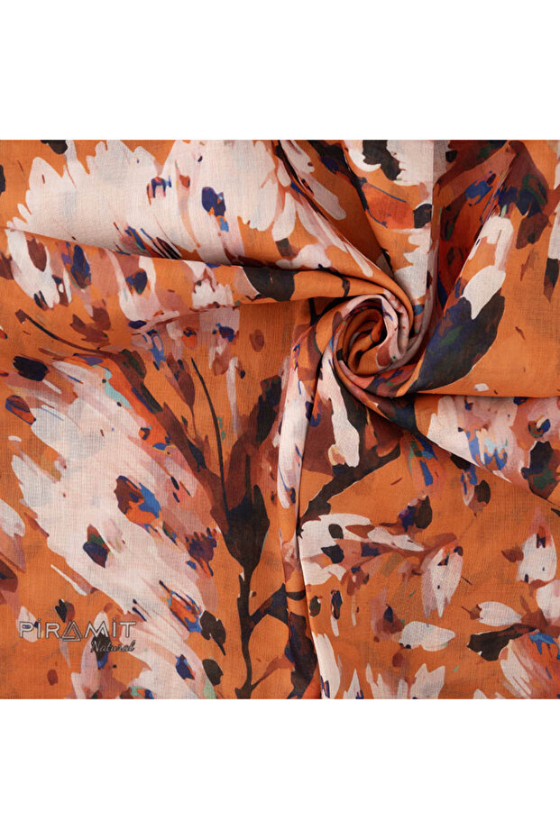 Eșarfă cu model natural - 2