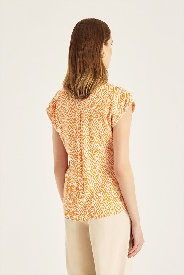 2305 بلوزة بنمط عرقي - 4