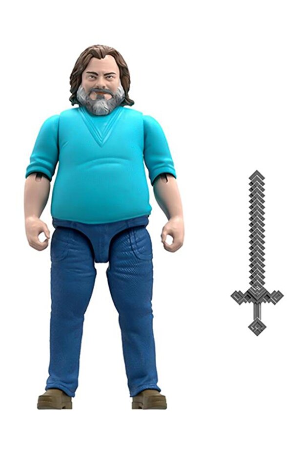 Minecraft Filmi Büyük Aksiyon Figürü Steve 30 cm JGG67 - 3