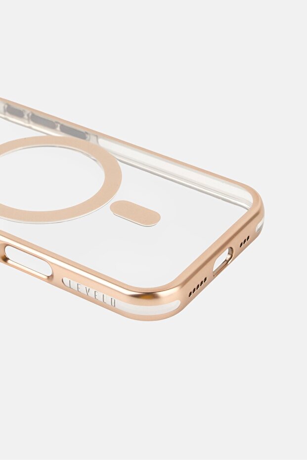 iPhone 16 Pro Elio PC Protective Case With Camera Ring, Gold - 4