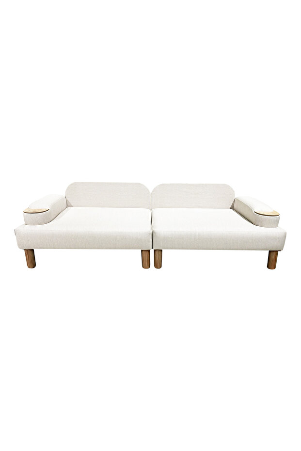 Legna Bohem Kanepe, Açık Krem - 7