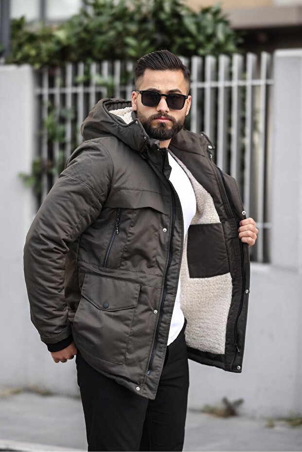 Kışlık Erkek Mont - 8