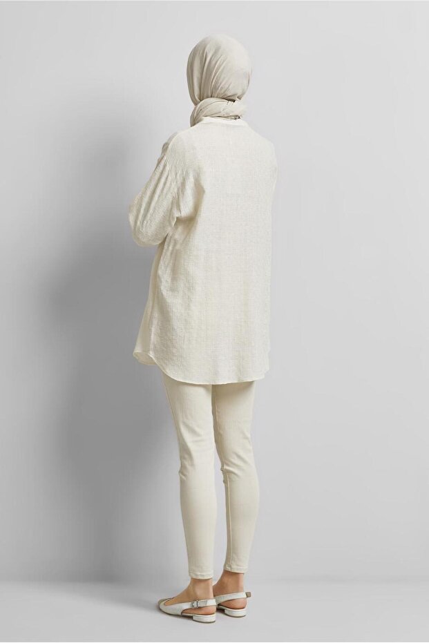 GÖMLEK YAKA TUNİK 44818 - 3