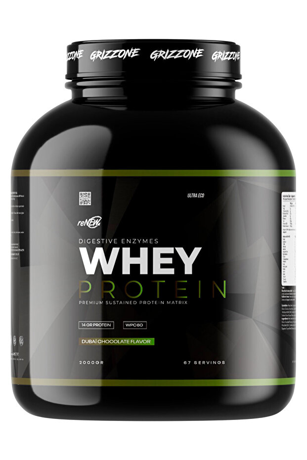 Whey Protein 2.000 ( Dubai Çikolatası Aromalı ) - 1
