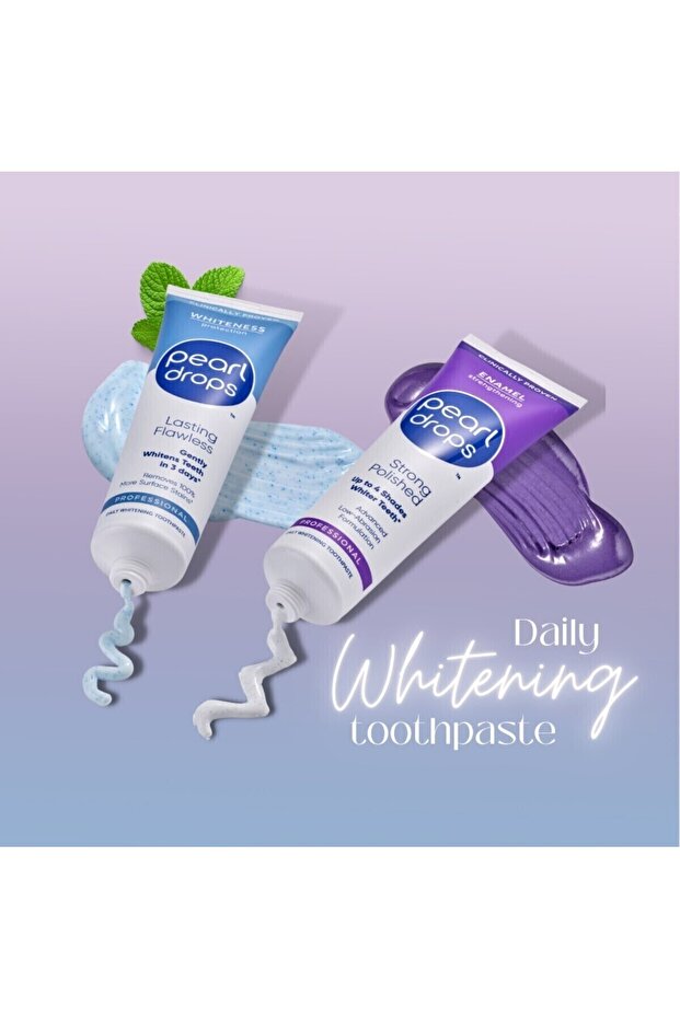 Strong -2 Adet. Diş Minesini Güçlendiren, Parlatıcı, Leke Çıkaran Diş Macunu 75ml - 8