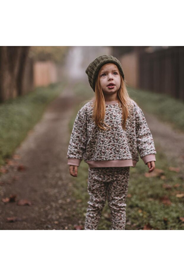 Kış Çiçekleri Sweatshirt Beden: 6-9 Ay - 4