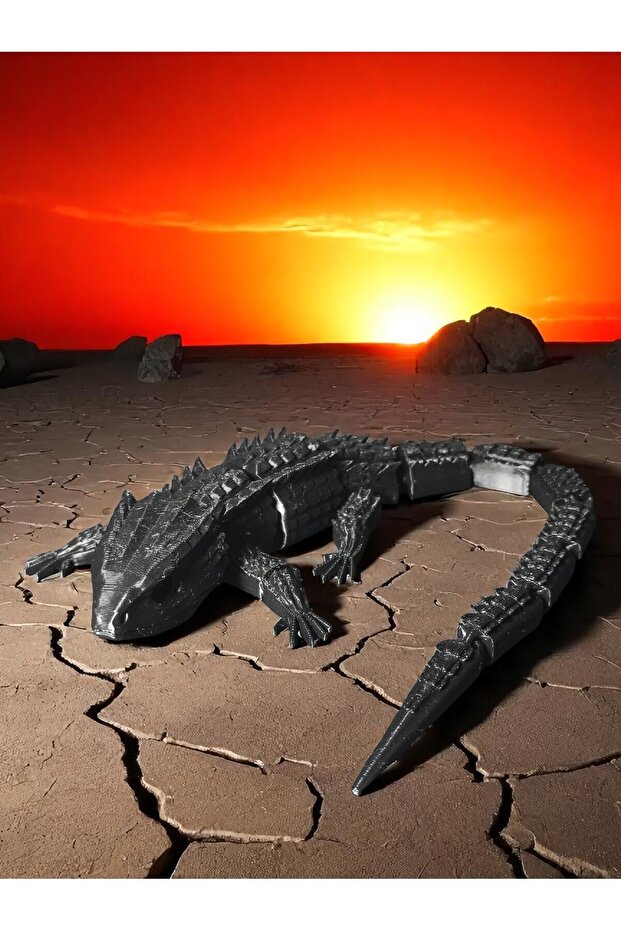 3D HAREKETLİ EJDERHA(38 CM) - 2