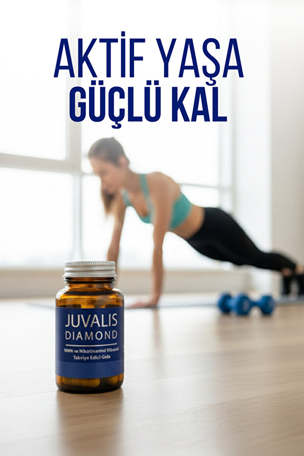 Diamond Longevity Complex NAD⁺, Resveratrol, CoQ10 Enerji, Yenilenme, Anti-Aging 30 Kapsül - 5