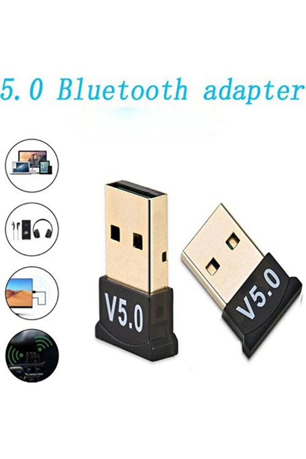 Dongle + Wireless USB 5,0 Adaptör - 4