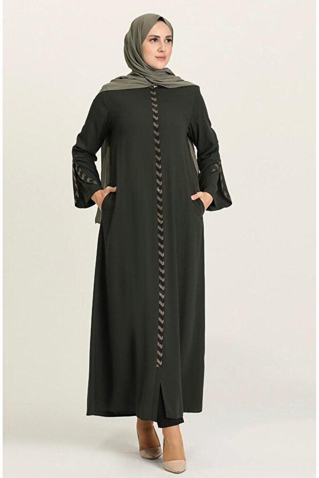 Sari Stone Crepe Ferace