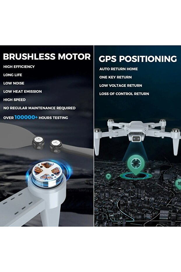 LH-X68G Pro Drone Multi-Function Aircraft Hd Camera Gps - 5