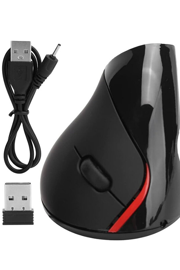 Dikey Ergonomik Kablosuz Mouse - 5