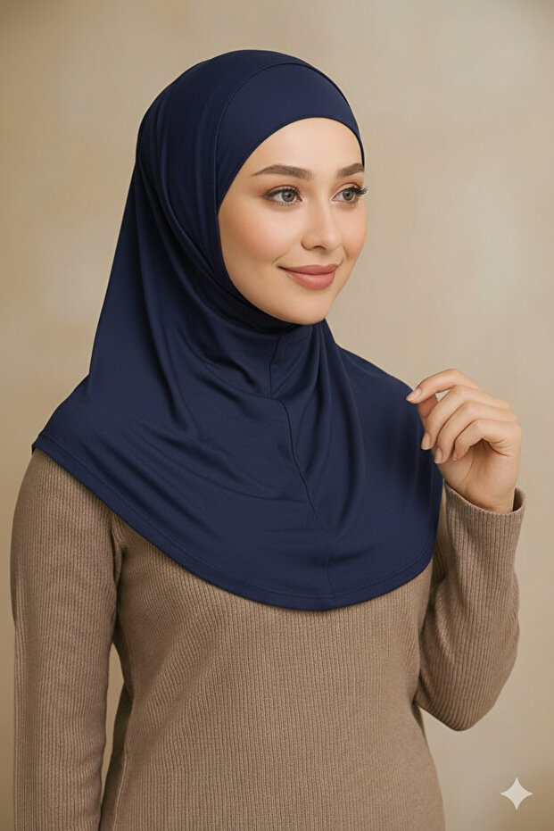 Comfortable and Stylish Two-Piece Viscose Lycra Hijab Bonnet Undergarment – for Daily Use and Prayer