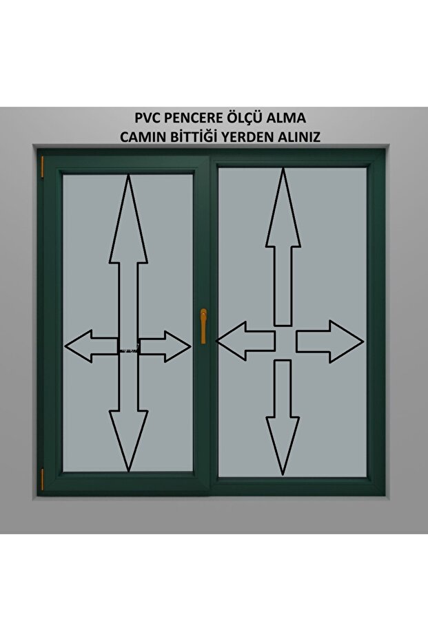 CAM BALKON VE PVC KAPI & PENCERE PİLİSELİ PERDE VİDALI - 8
