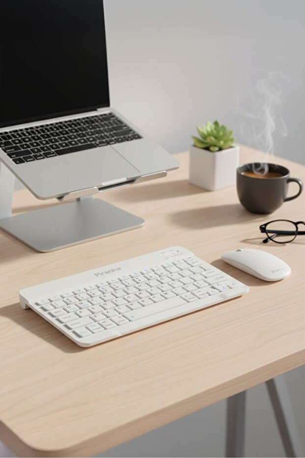 2380-B Bluetooth Kablosuz Türkçe Q Klavye ve Mouse Seti / Windows - macOS - Android - 4