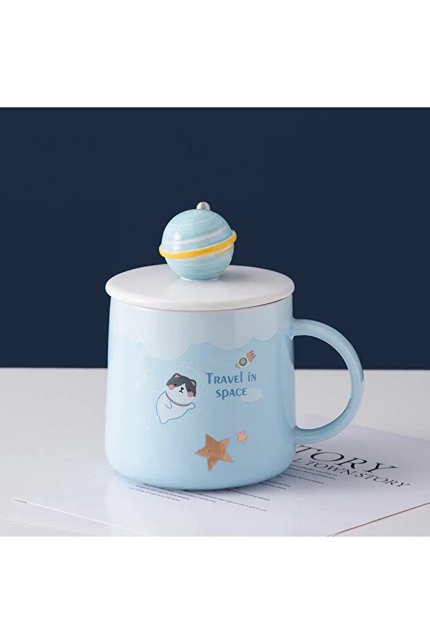 Animal Figured Ceramic Mug - 1