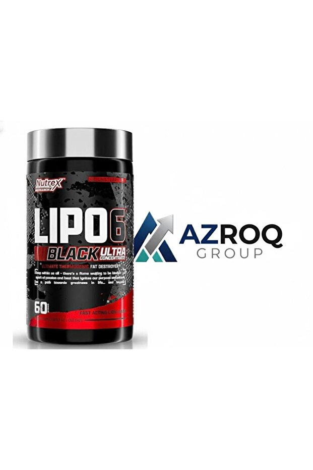 Nutrex Lipo 6 Black Ultra Concentrate Fat Destroyer, 60 Capsules