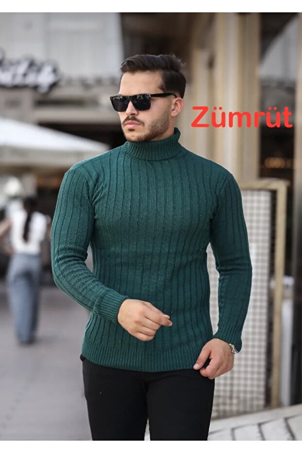kalın boğazlı kazak