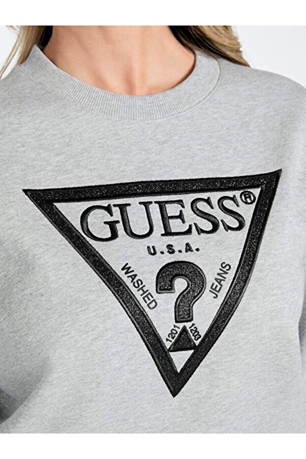 Glitter Kadın Sweatshirt - 4