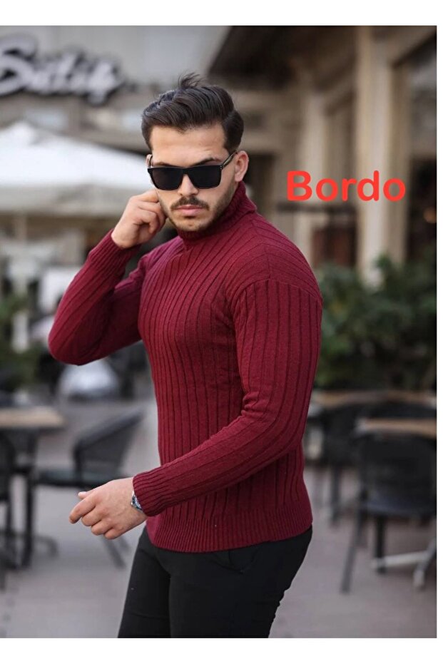 kalın boğazlı kazak