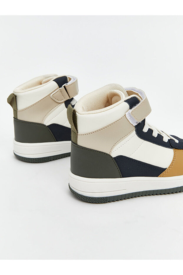 Bağcık ve Cırt Cırtlı Erkek Bebek Bot - 5