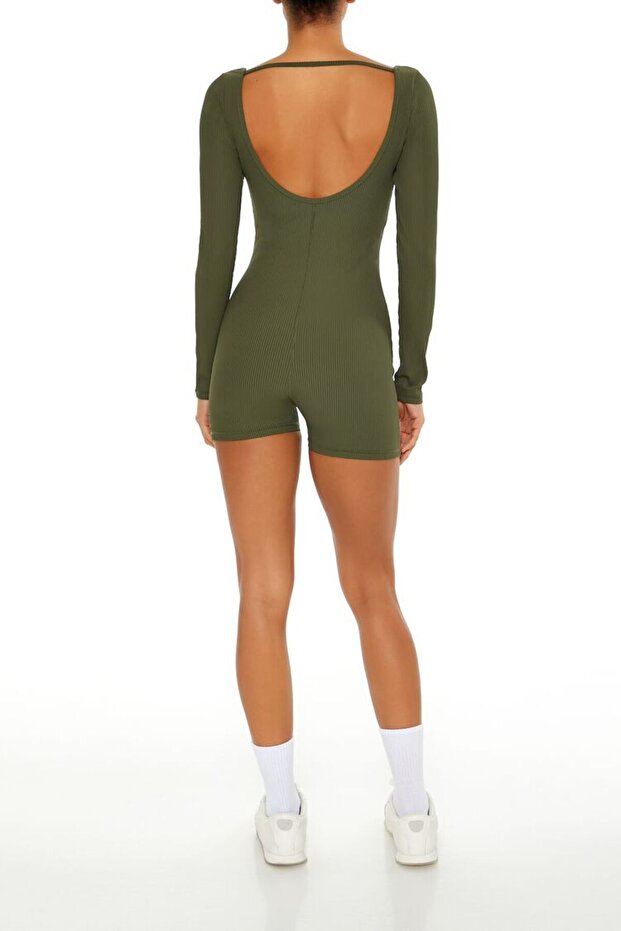 Active Sırt Dekolteli Tulum - 5