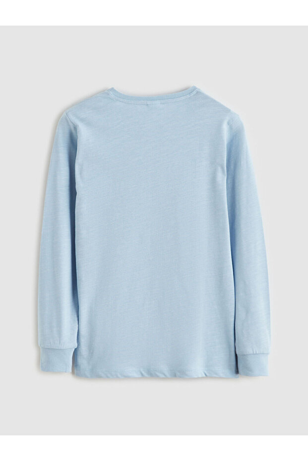 İzr Yeni Sezon Bisiklet Yaka Erkek Çocuk Pijama Takımı - 4