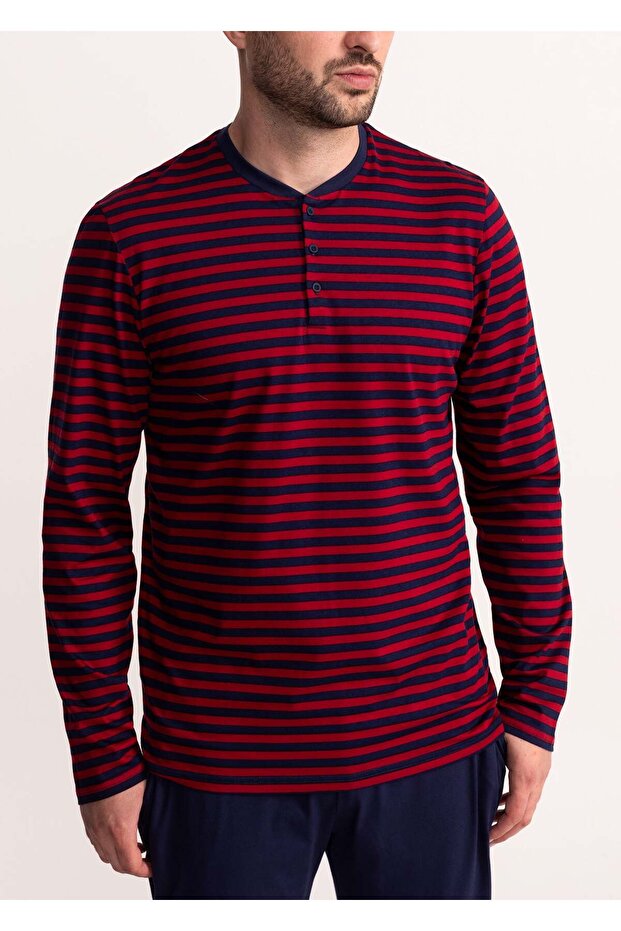 Ανδρικές Πιτζάμες Miles Cotton - 3