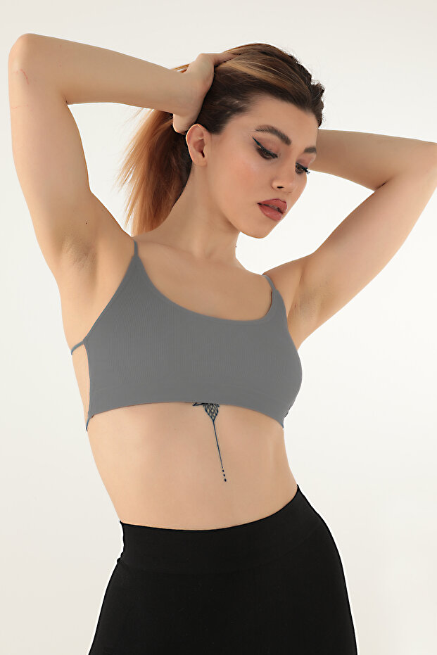 Çapraz İp Detaylı Bralet - 1
