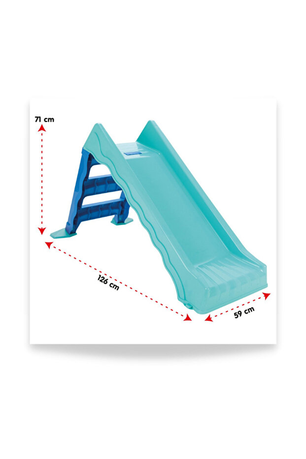 Foldable Wavy Water Slide - 8