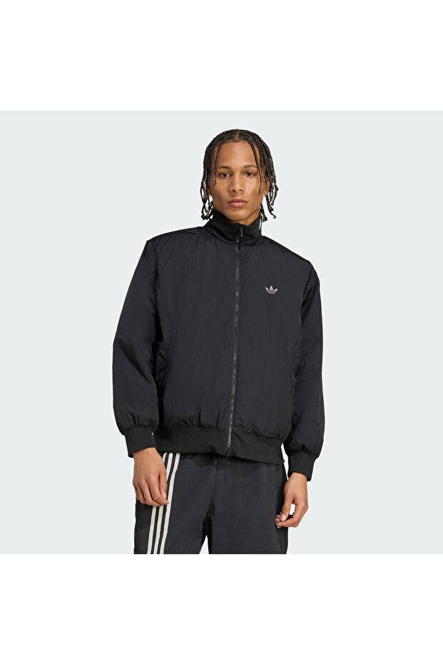 OVERSIZED NYLON BOMBER - 2