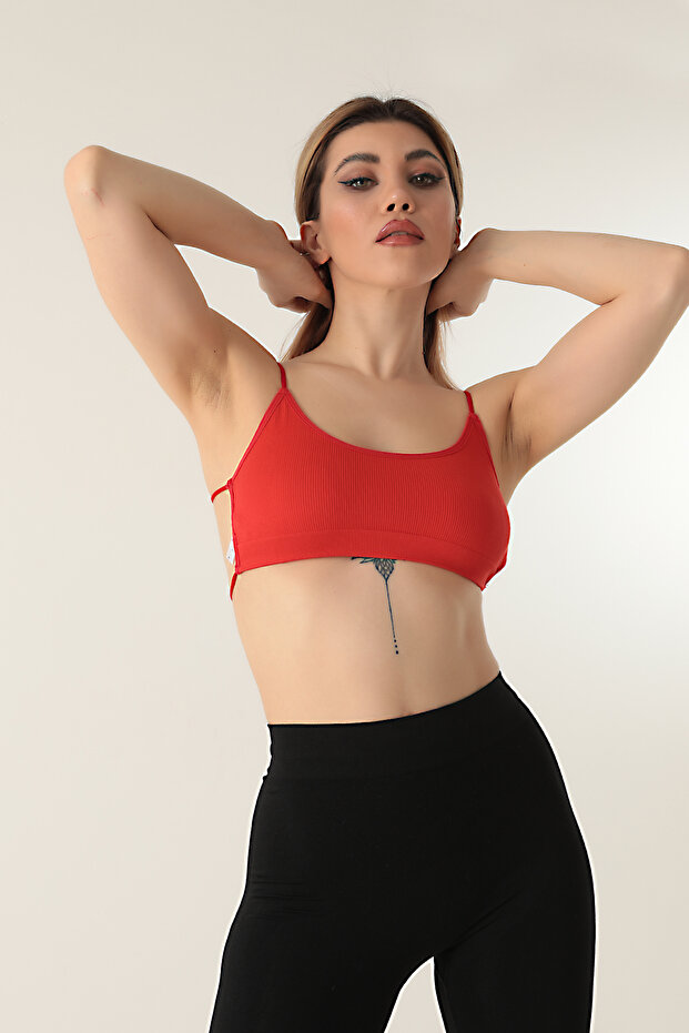 Çapraz İp Detaylı Bralet - 1