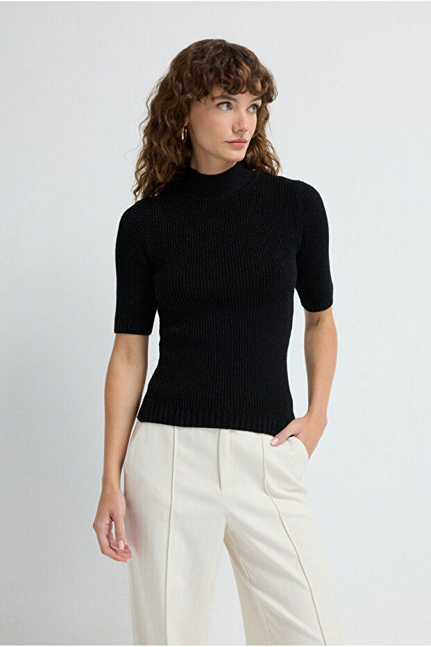 Fitilli Triko Bluz - 1