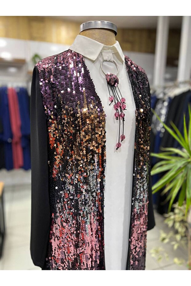 3'lü Pullu Abiye Takım - 1