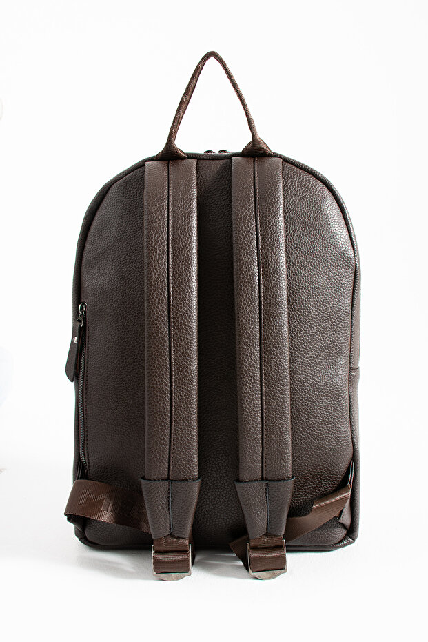 Leather Stylish and Functional Men's Backpack - 3