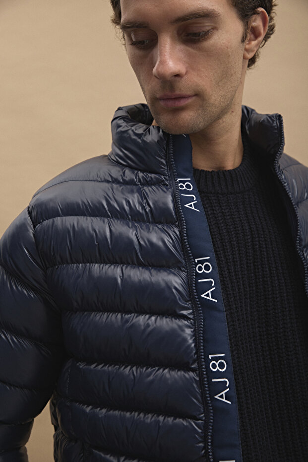 Erkek Basic Şişme Mont Lacivert - 6