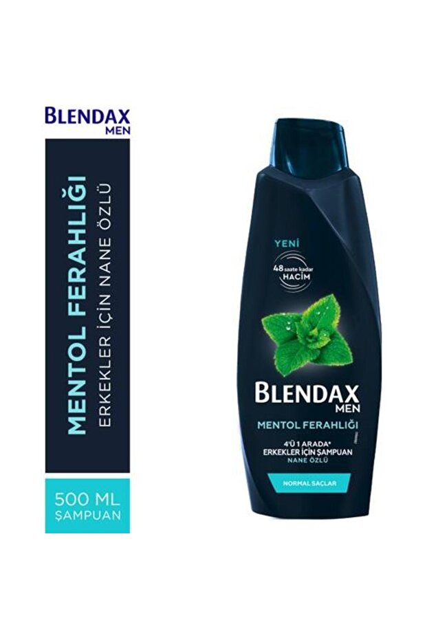 Men Mentollü Şampuan 500 ml x6 Set + Tarak - 2