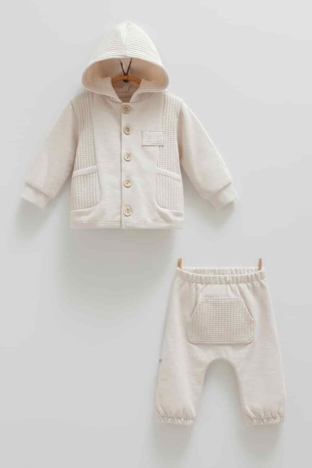 Little Emu Cool Spring Hooded Set of 2