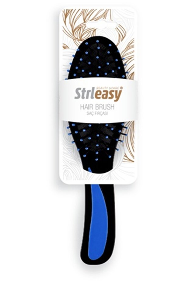 Strleasy 6711 Oval Opening Hair Brush - Large Size