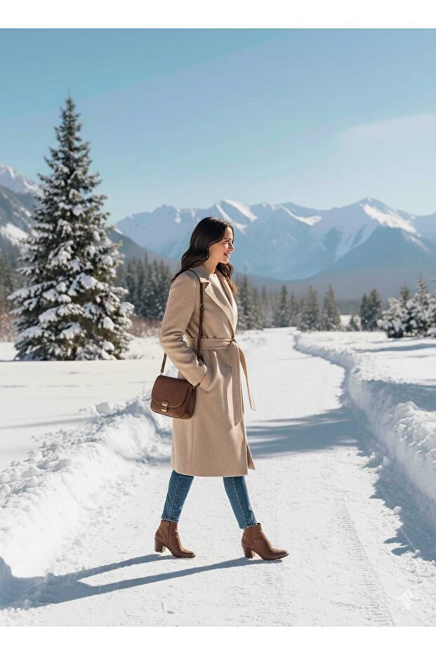 Women's Youthful Style Sleeve Buttoned Casual Coat Jacket