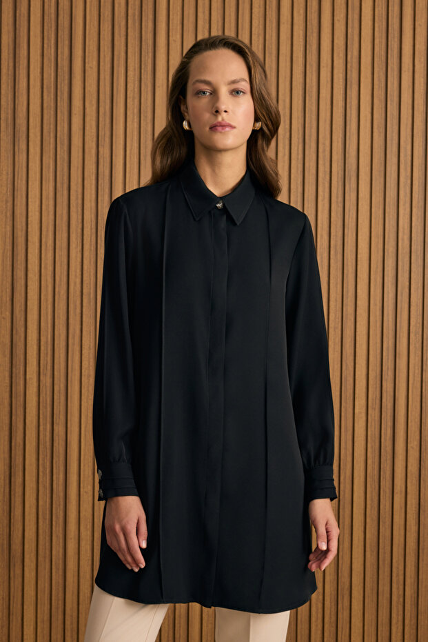 Dikiş Detaylı Tunik - 1