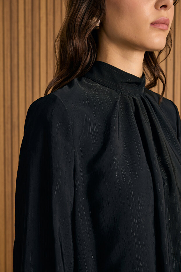 طقم فيسكون ذو نسيج مخطط - 2