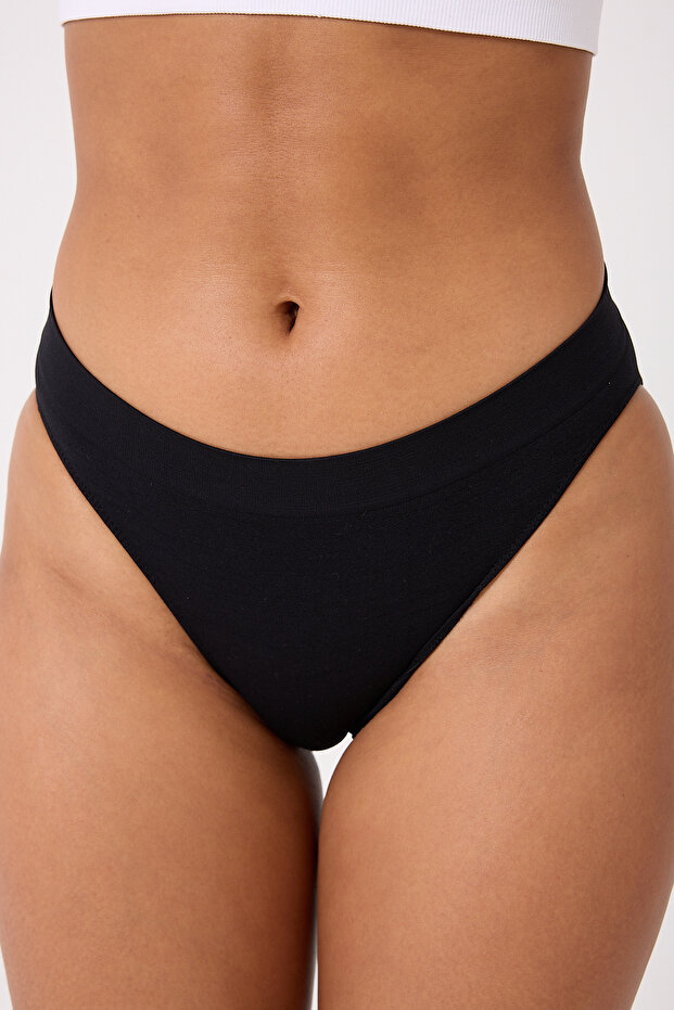 2'li Kadın Dikişsiz Basic Slip Küot - 2