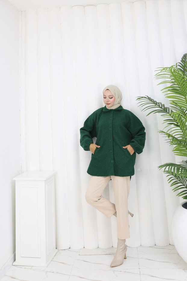 Pon Pon Bucket Fabric Standard Size Shirt Jacket
