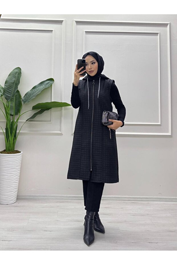 KAPİTONE ŞİŞME YELEK - 1