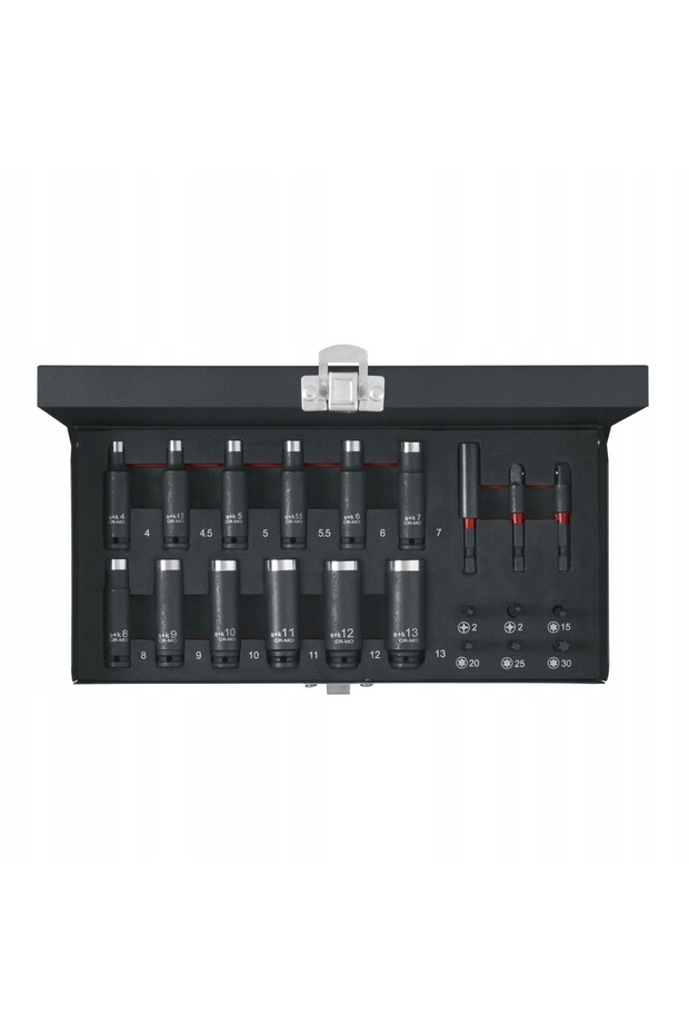 PERFORMANCE impact socket and bit set, 21 pcs. - 1