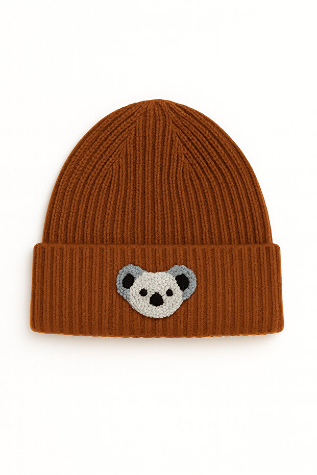 Koala Punchli Brown Children's Beret New Year's Birthday