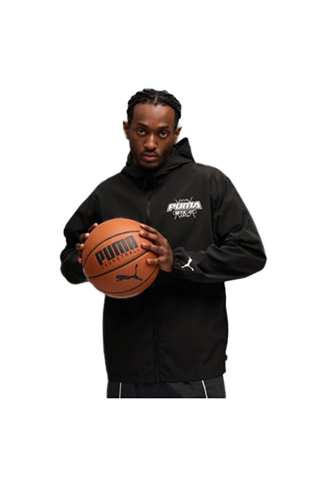 Hoopaverse Men's Black Basketball Windbreaker 63288701